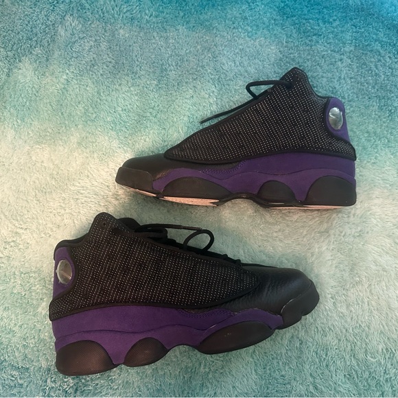 Nike Air Jordan 13 Retro GS 'Court Purple'PURPLE/ BLACK Size 6.5 Y